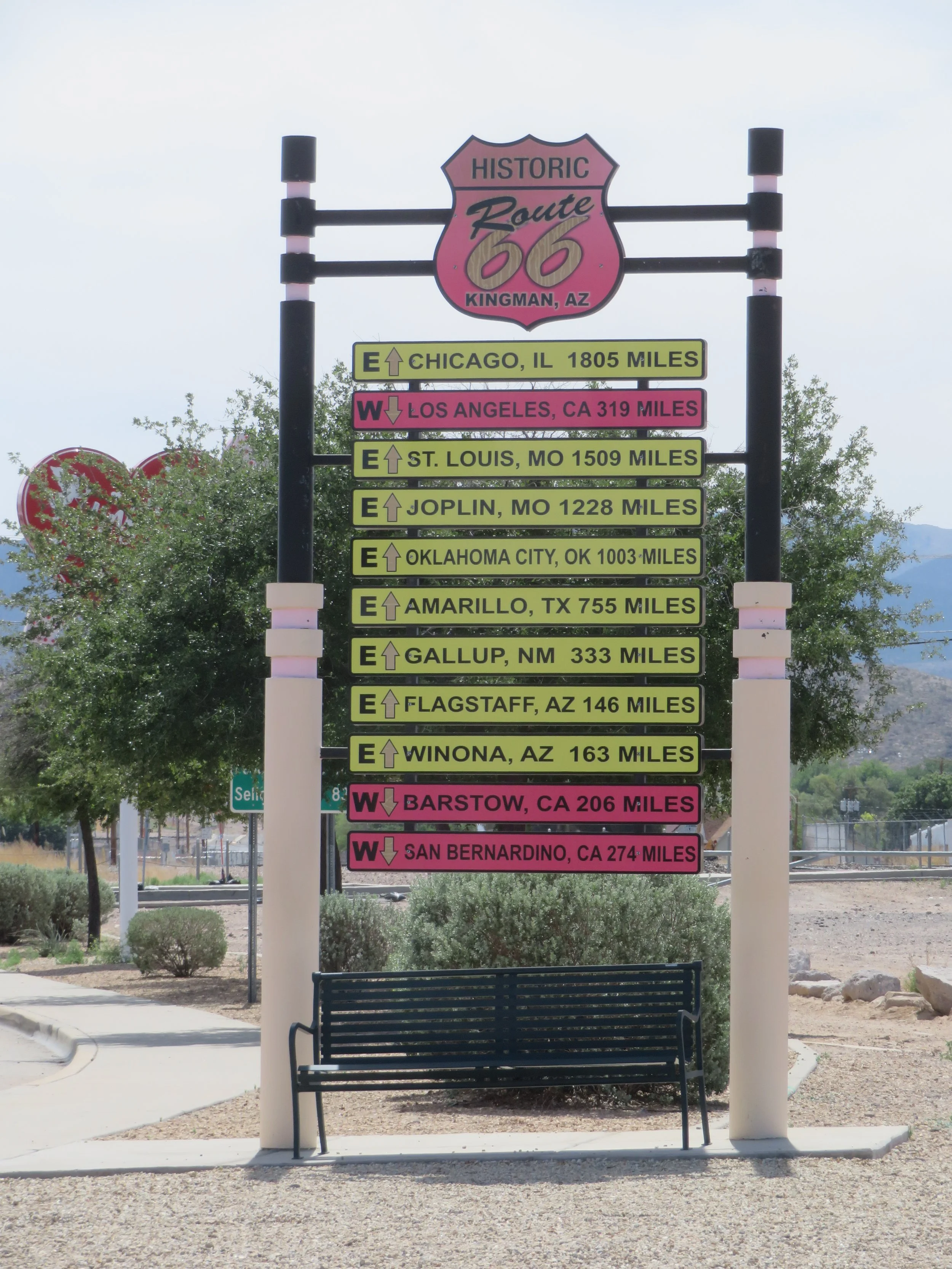 The Sidewinder on Route 66 — Just a Little Further